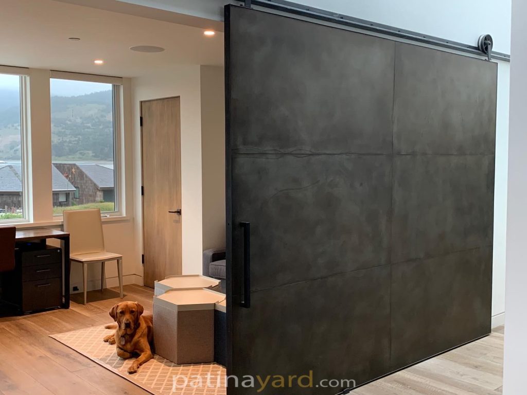 Large Metal Barn Door