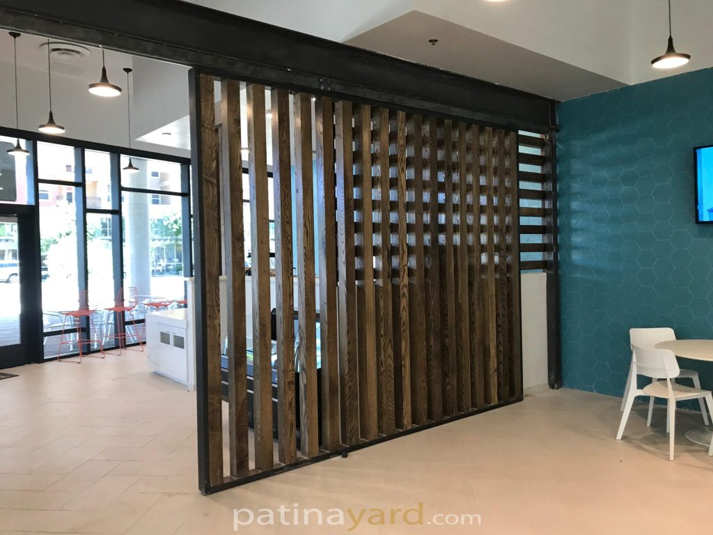 Large Wood Door Divider