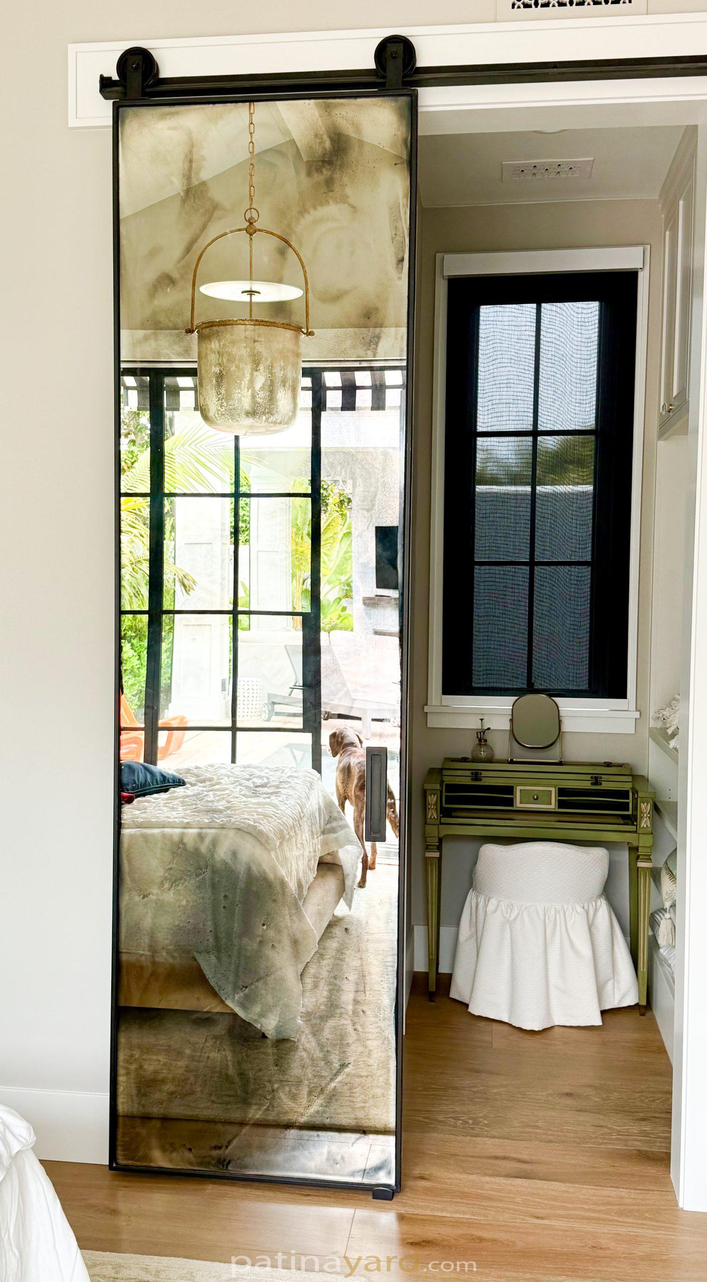 Beautiful Antique Mirror Barn Door (Copy)